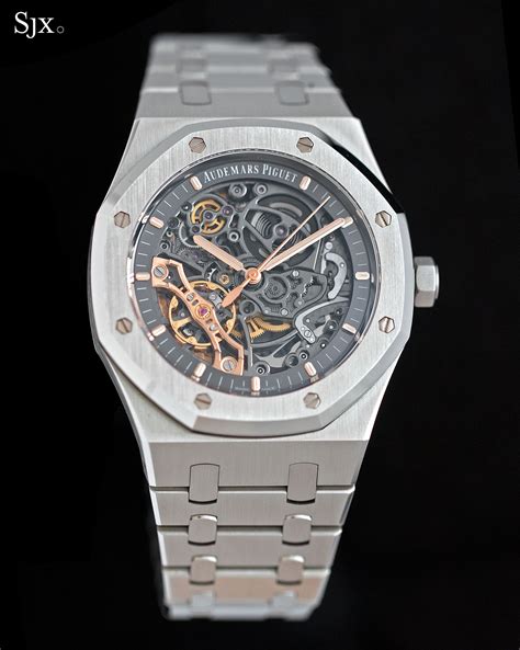 audemars piguet royal oak platino|audemars piguet openworked.